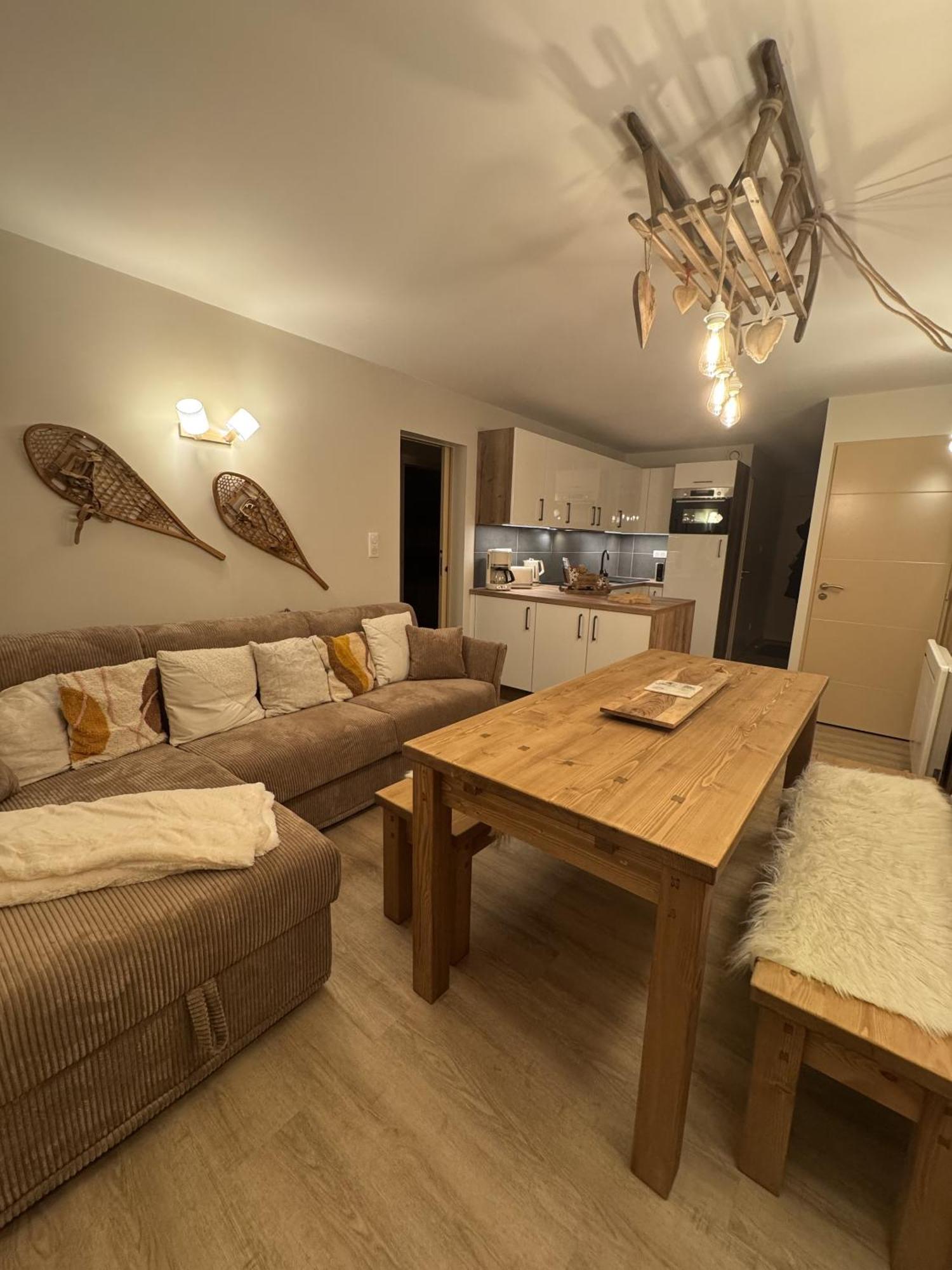 Le Cocon Apartment La Mongie Bagian luar foto
