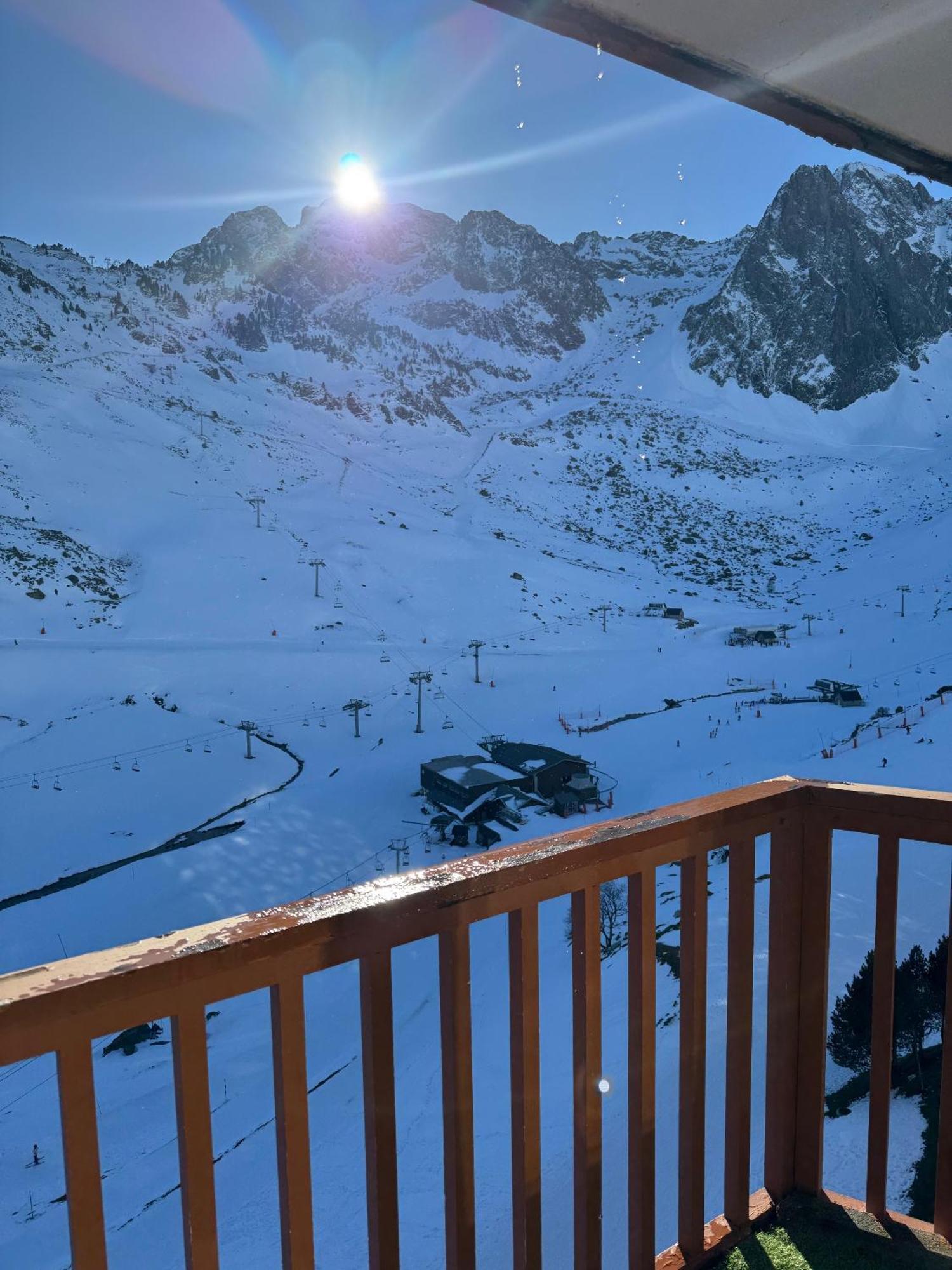 Le Cocon Apartment La Mongie Bagian luar foto
